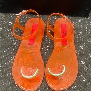 Katy Perry Collections Orange Watermelon Sandals